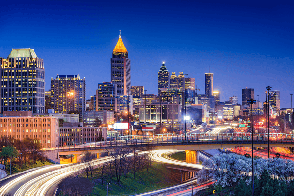 Atlanta, Georgia city view