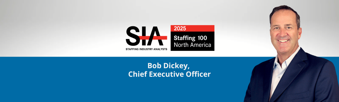 Medicus CEO Bob Dickey Named in SIA's 2025 100 Staffing List