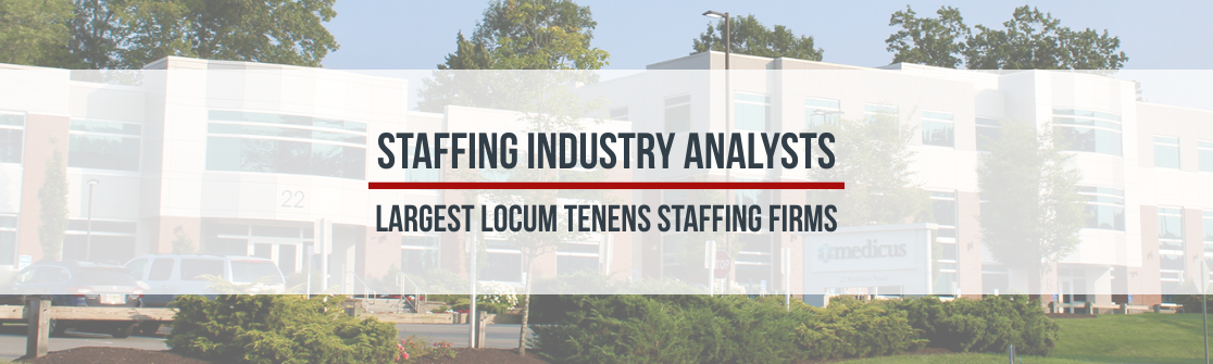 Medicus Healthcare Solutions Named One of the Largest Locum Tenens Staffing Firms by SIA